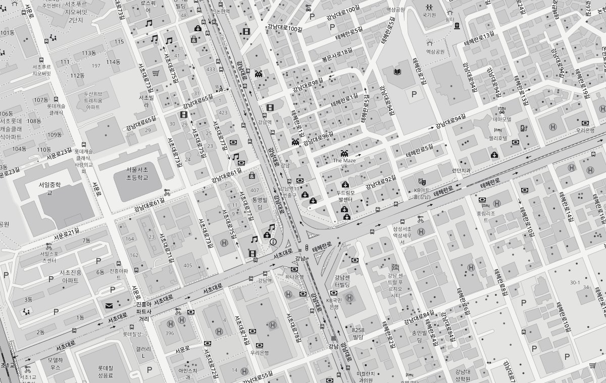 약도 — 서울특별시 강남구 강남대로 406, 5층 501-1호(역삼동)